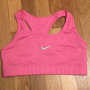 Nike dri-fit sports bra, size small